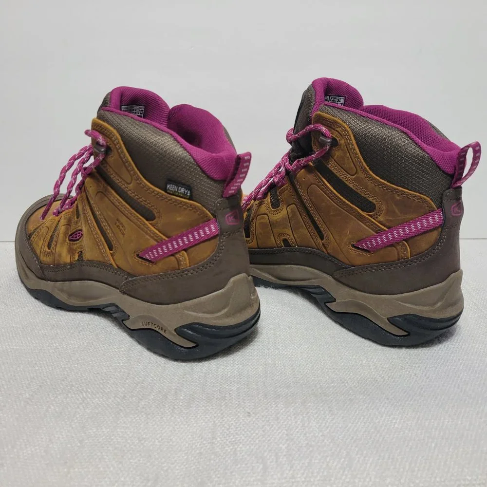 KEEN Circadia Vent Hiking Boot Shoe Waterproof  Syrup Bosenberry  Women's - Picture 12 of 16